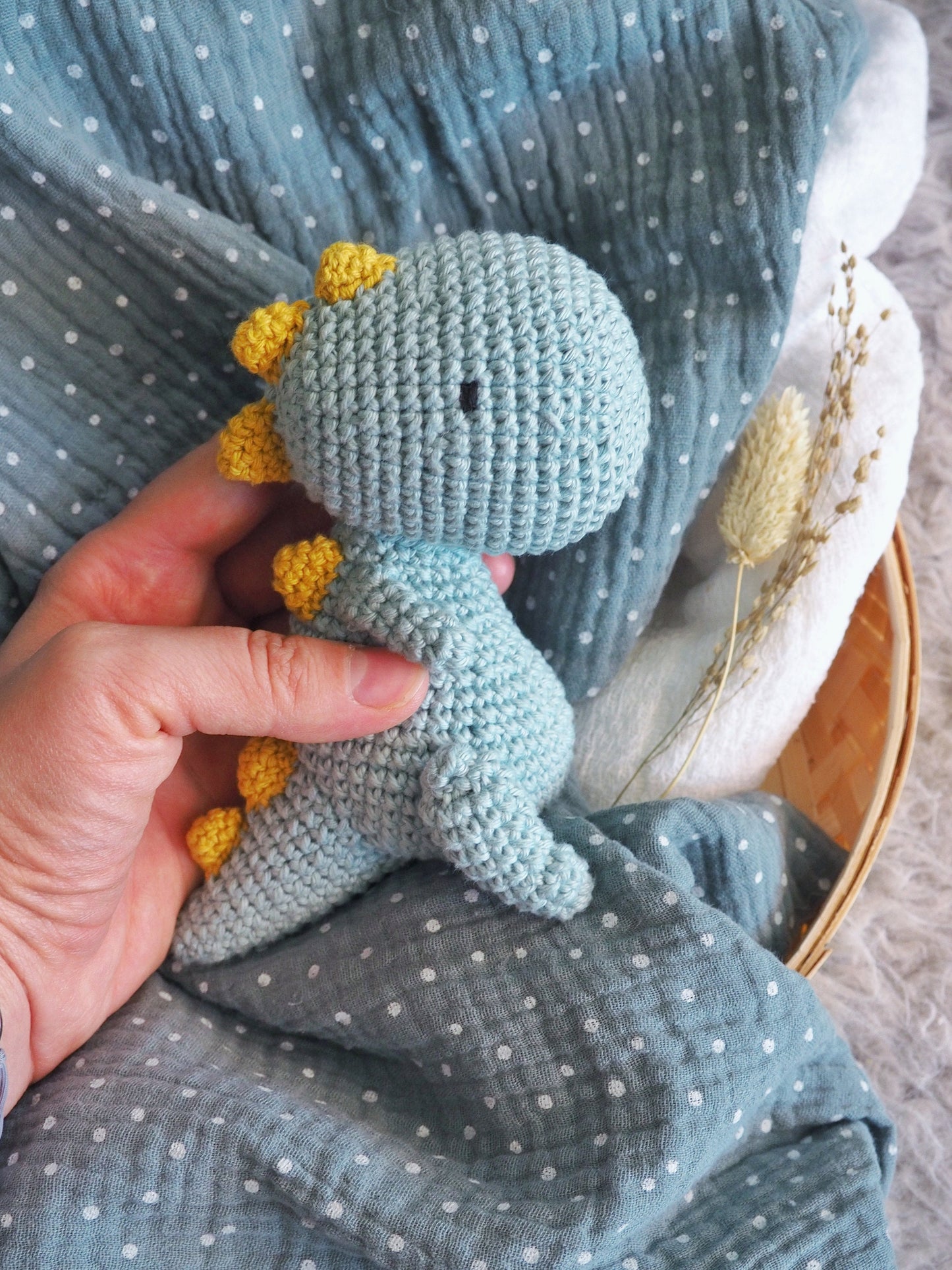 Handmade Eco-Friendly Dinosaur Toy