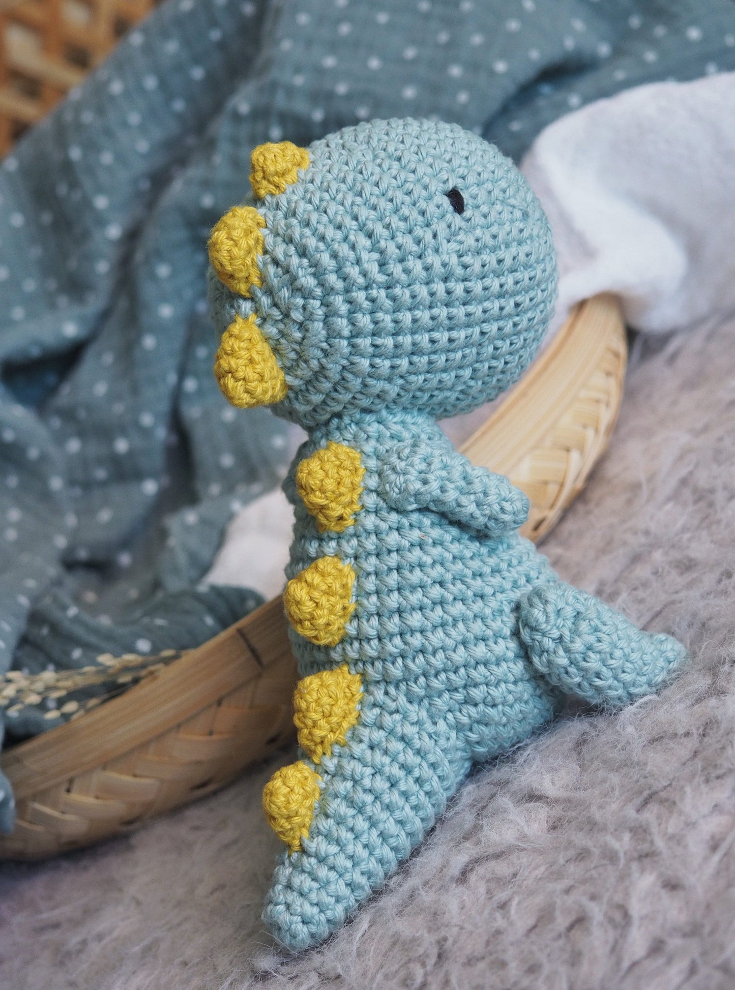 Handmade Eco-Friendly Dinosaur Toy