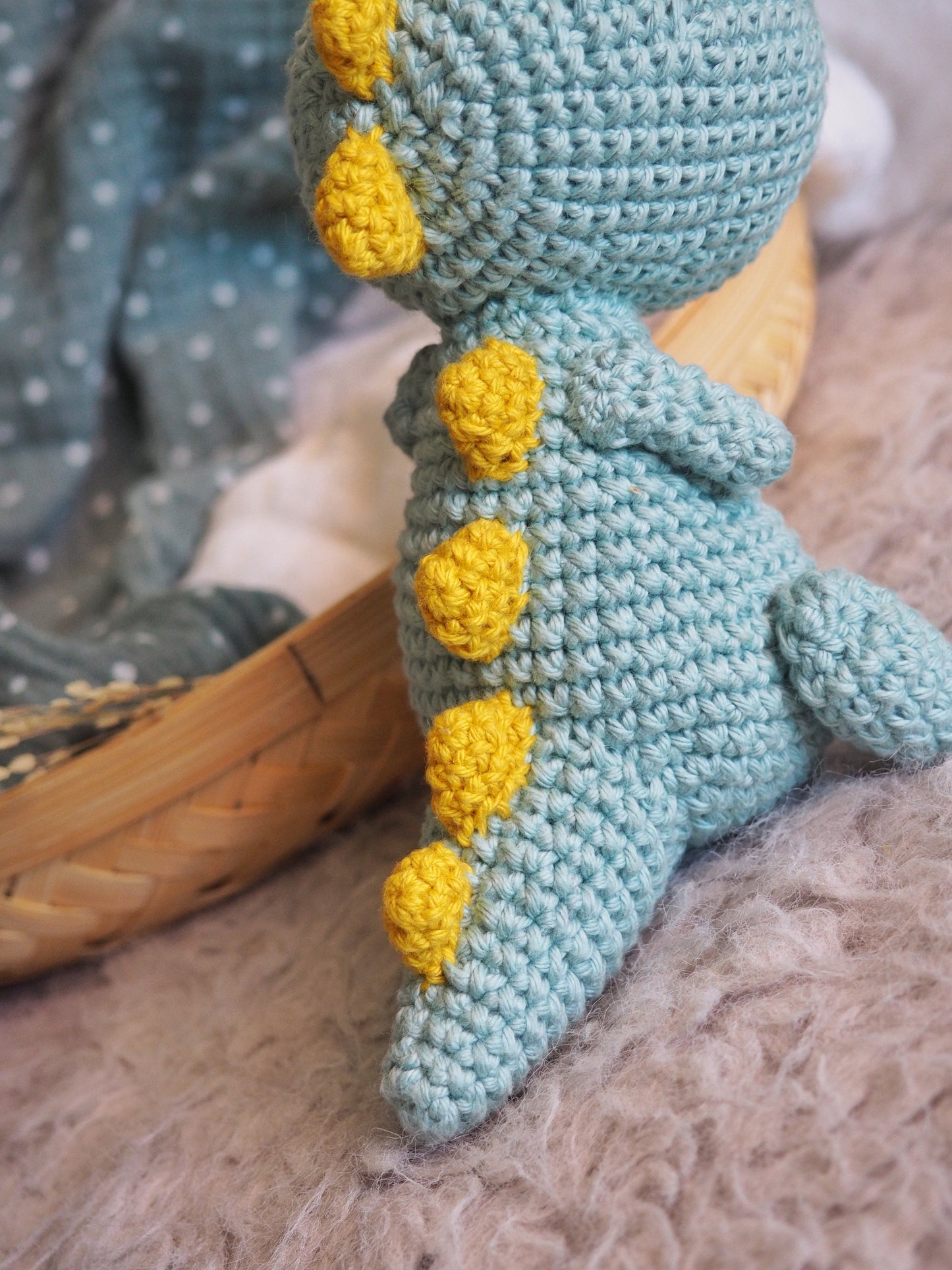 Handmade Eco-Friendly Dinosaur Toy