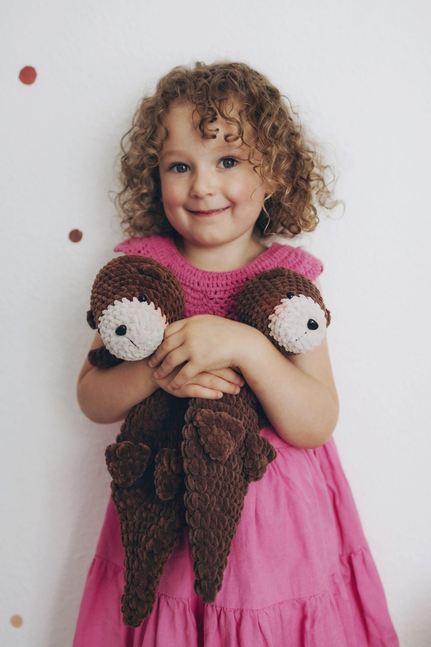 Extra Large Otter Snuggler – Plush Lovey & Comfort Companion